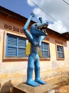 Statue de Route Esclaves Ouidah Bénin