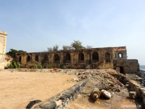 Arrière palais Gouverneur Gorée