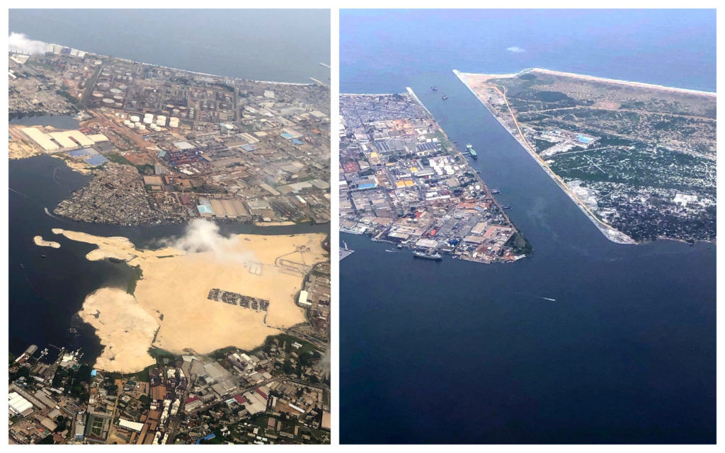 Abidjan vu du ciel