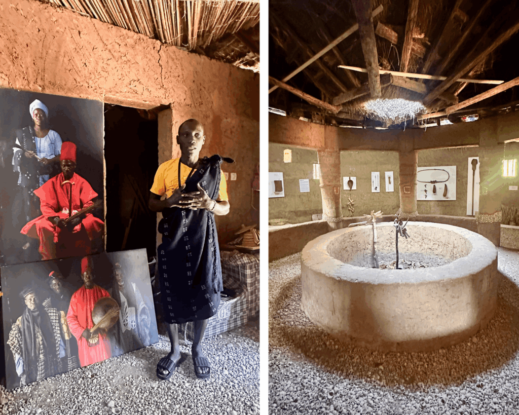 Voyager Casamance roi musée Mlomp Sénégal